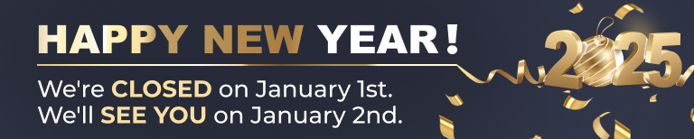 We're closed on January 1st. We'll see you on January 2nd | Honest-1 Auto Care Owatonna