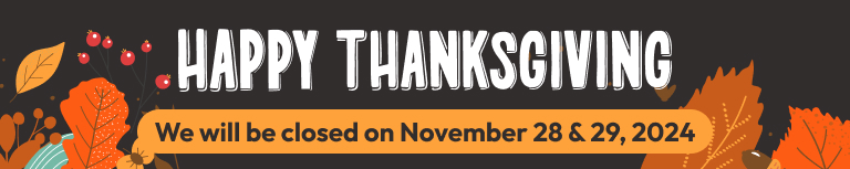  We will be closed on November 28th and 29th for Thanksgiving | Honest-1 Auto Care Owatonna 